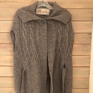 Cozy Sleeveless Cottagecore Coastal Grandma Cardigan Sweater Women’s One Size